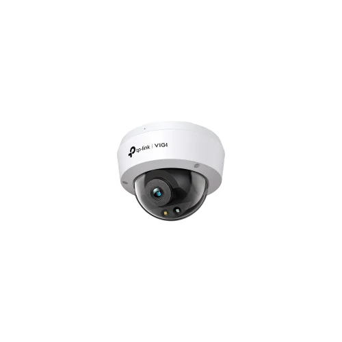  5MP Full-Color Dome Network CameraSPEC: H.265+/H.265/H.264+/H.264, 1/2.7”” Progressive Scan CMOS, Color/0.005 Lux@F1.6, 0 Lux with IR/White Light, 25fps/30fps ( 2880×1620, 2048×1280, 1920×1080,1280×720), True WDR, PoE/12V DC, 4 mm Fixed Lens, Built