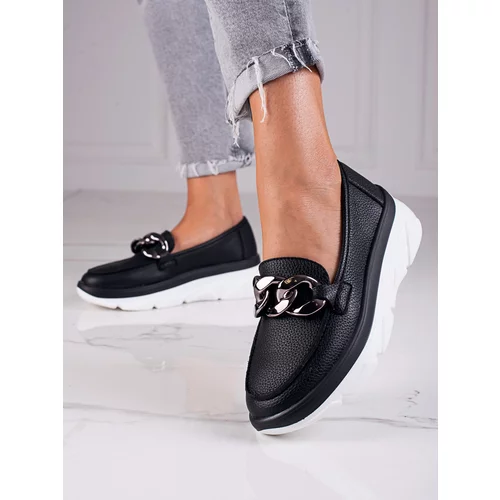 VINCEZA Black shoes