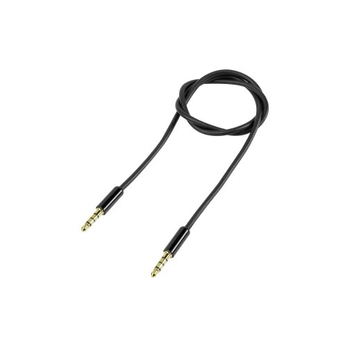 SpeaKa Professional JACK audio priključni kabel 4polig [1x JACK utikač 3.5 mm - 1x JACK utikač 3.5 mm] 1 m crn Cijene
