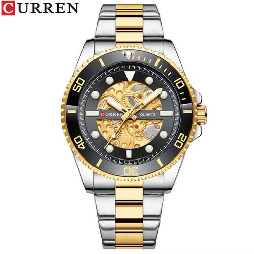 Curren mu&amp;scaron;ki sat 8412 GOLD BLACK Slike