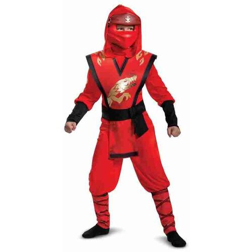  Lego Ninjago Kai Legacy GoDan dječji kostim - veličina M Slike
