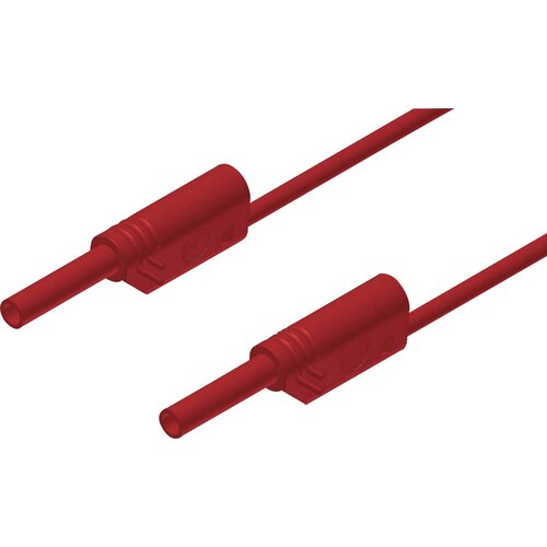 SKS Hirschmann MVL S 25/1 Au varnostni merilni kabel [lamelni vtič 2 mm - lamelni vtič 2 mm] 25.00 cm rdeča PVC merilni kabel MVL S 25/1 Au\, 1 mm2\, 25 cm\, rdeč\, 2 mm na 2, (20422569) Cene