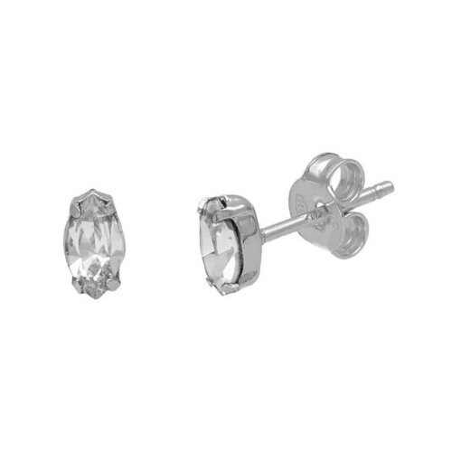 Victoria Cruz aqua crystal mindjuše sa swarovski kristalom ( a4029-07ht ) Cene