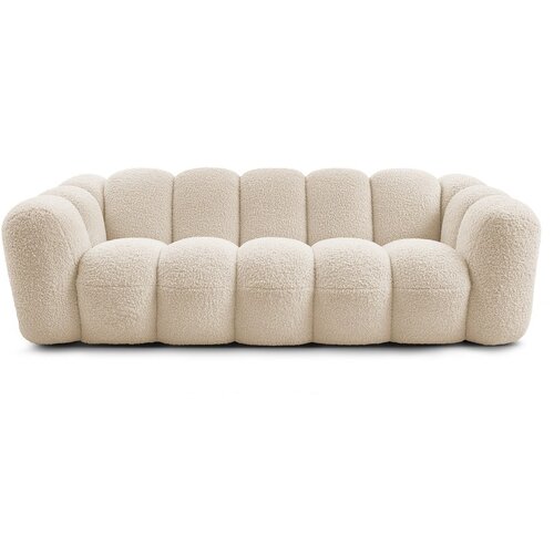 Bobochic Paris Bež sofa od bouclé tkanine 232 cm Hippolyte – Cijene