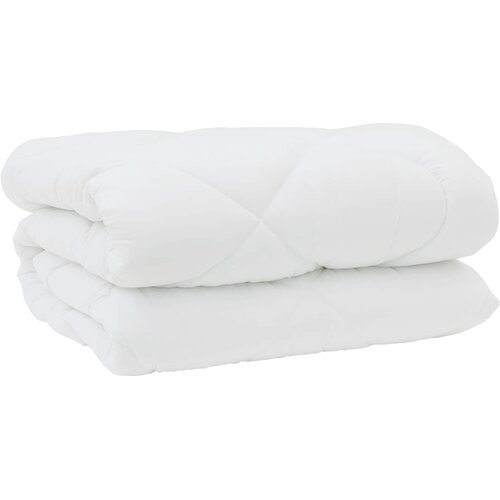  Duvet s jastucima s jastukom 3 kom. Bijelo Mikrofibra i Pero Bijela 240 x 220 cm,50 x 50 cm Slike