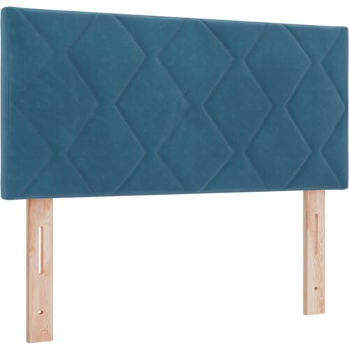 Box Spring Krevet s Madracem Tamnoplavi 100x200 cm Bar&amp;scaron;un Slike
