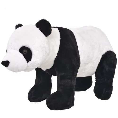  Stoječa plišasta panda XXL črna in bela