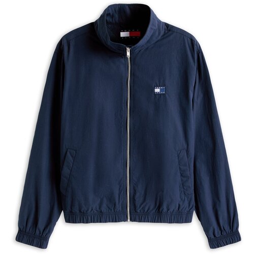 Tommy Jeans Prehodna jakna mornarska Slike