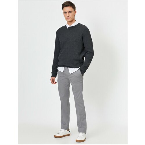 Koton Pants - Gray - Straight Slike