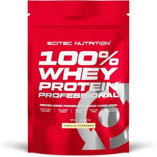 Scitec Nutrition Protein 100% Whey Professional, Vanila 500g Cene