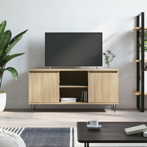 TV ormarić boja hrasta sonome 104x35x50 cm konstruirano drvo Cene