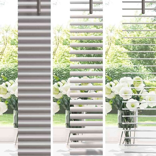  Zavjesa za prozor sa zavjesama Ostalo Srebrna 80 x 130 cm Aluminij Slike