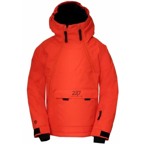 2117 LILLHEM JUNIOR´S JACKET Dječja skijaška jakna, crvena, veličina