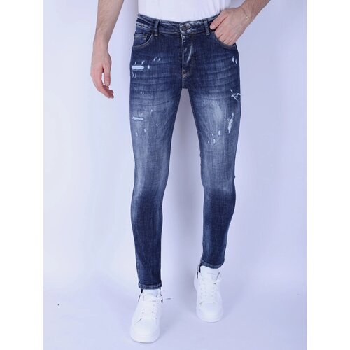 Local Fanatic Kavbojke slim 146971442 Modra Cene