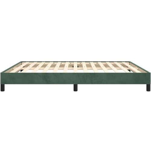 VidaXL okvir za krevet tamnozeleni 180x200 cm bar&amp;scaron;unasti Slike