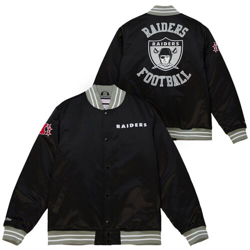 Mitchell And Ness las vegas raiders mitchell & ness heavyweight satin jakna Cene
