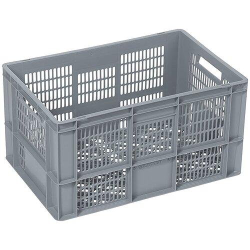 BAUHAUS euro spremnik (60 l, D x Š x V: 60 x 40 x 32 cm, Oblik: Otvorena, Mogu se slagati jedni na druge) Cijene