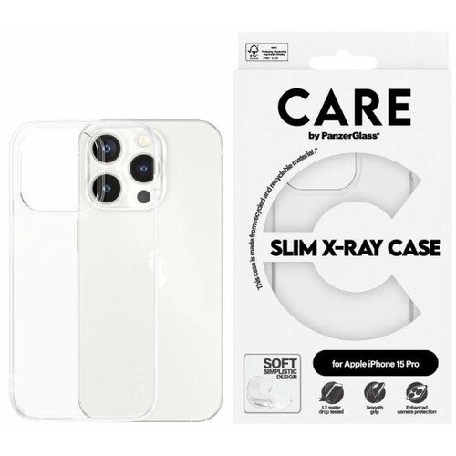 PanzerGlass OVITEK CARE BY SLIM X-RAY ZA IPHONE 15 PRO 6.1 PROZOREN, (21898388) Cene