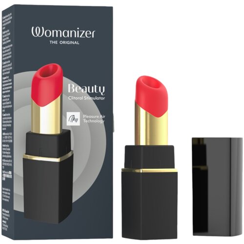 Womanizer Beauty - stimulator klitorisa s valovima zraka u obliku ruža (crni) Cijene