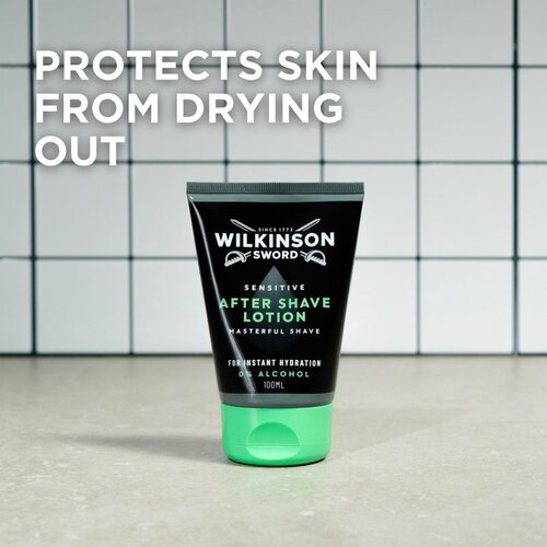 Wilkinson Sword Sensitive After Shave Lotion hidratantno mlijeko nakon brijanja 100 ml Slike