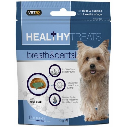 Healthy Mark+Chappell Treats Breath&amp;Dental za odrasle pse i štence 70 g Cene
