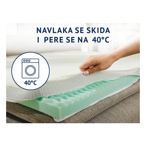 Dormeo Nadvložek 2v1 Aloe Vera Vitalis 4 cm 140x190 cm, (5000061947) Slike