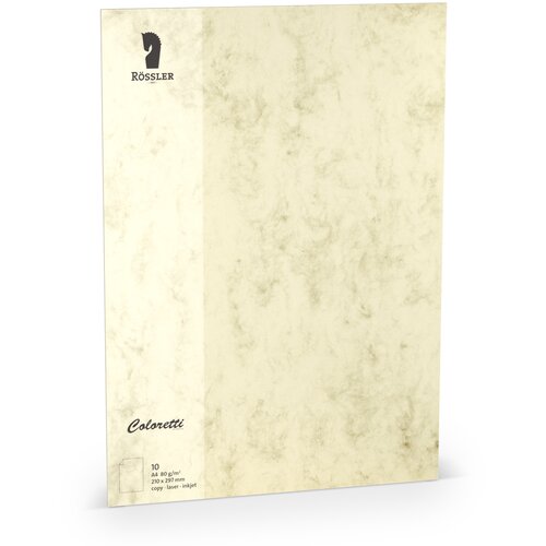Grupo FOLI A4 COLORETTI 10 ENOT KREM MARMOR, (20861369) Slike