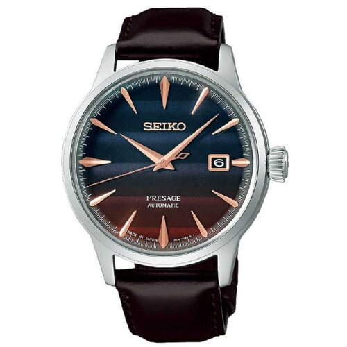 Seiko mu&amp;scaron;ki analogni ručni sat srpk75j1 presage Slike