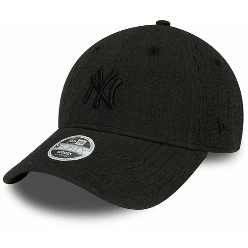 New Era Kapa sa šiltom boja: crna, s aplikacijom, NEW YORK YANKEES