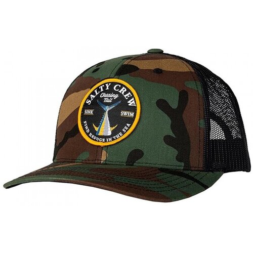 Salty Crew Kape s &amp;scaron;iltom Bottom dweller retro trucker Zelena Slike
