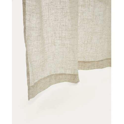 Kave Home Bež zavesa 140x260 cm Mahina &amp;ndash; Slike