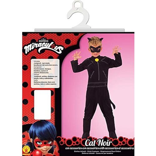 Rubies Čudežen Pustni Kostum Cat Noir - 96-116 cm Cene