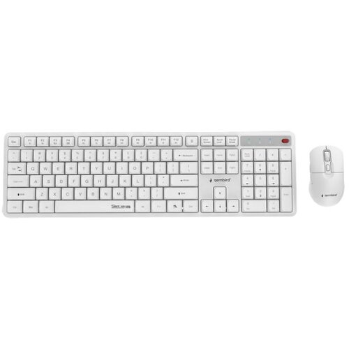  Tastatura + mi&scaron; wireless GEMBIRD KBS-WMS-01-W,... Cijene