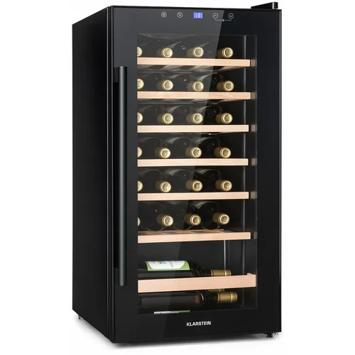 Klarstein barossa 29 uno, hladnjak za vino, 1 zona, 88 litara/28 boca, ekran osjetljiv na dodir