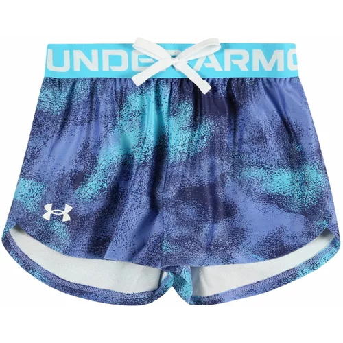 Under Armour Sportske hlače 'Play Up' plava / svijetloplava / bijela