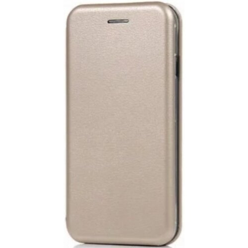 MCLF11-IPHONE 12 Futrola Leather FLIP Gold Slike