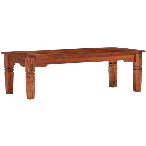  Klub stolić 110x50x35 cm Masivno drvo akacije Slike