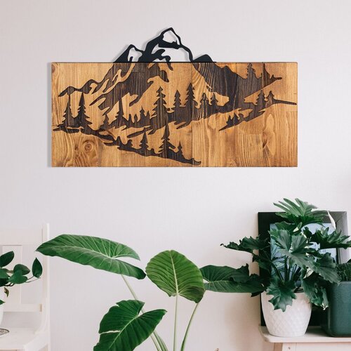 Wallity zidna dekoracija Nature, 57,5x33cm, Hrast Cene