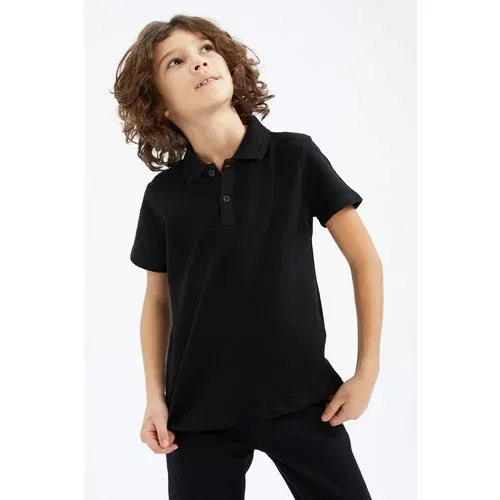 Defacto Regular Fit Short Sleeve Polo T-Shirt