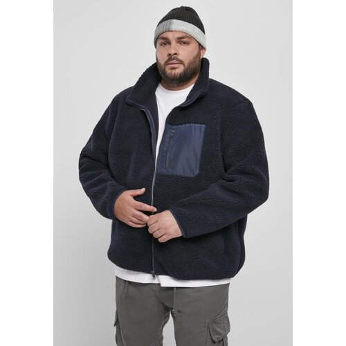 Urban Classics Sherpa Jacket Midnightnavy Cene