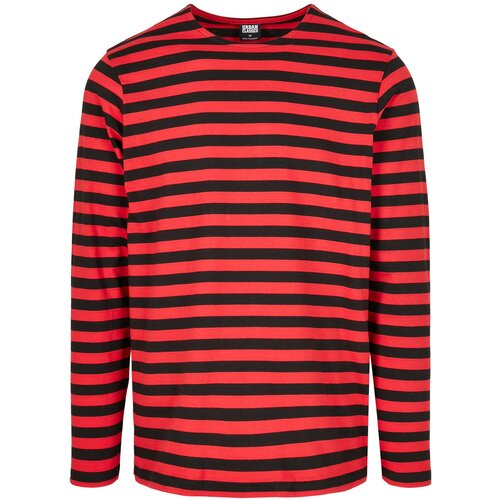 Urban Classics Regular Stripe LS burnt/bl Slike