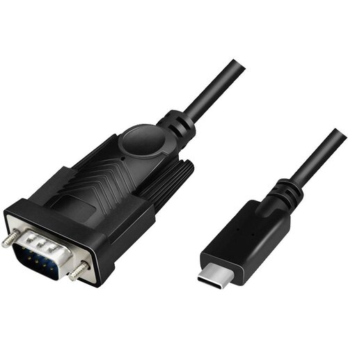 Logilink serijski adapter [1x mo&scaron;ki konektor USB 2.0 tipa C - 1x 9-polni mo&scaron;ki konektor D-Sub] 1.2 m črna, (20449885) Cene