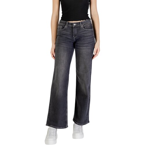 Only Kavbojke bootcut ONLJUDY-O LW WIDE LEG DNM TAI850 NOOS 15346268 Črna Cene