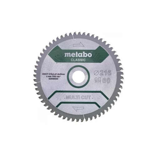 Metabo list testere fi254x18x30 mm multi cutclassic Z60 fz/tz 5°neg Cene