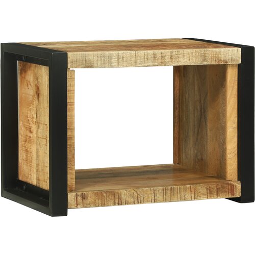 vidaXL Zidna kocka 55x35x40 cm Čvrsto drvo manga Cijene