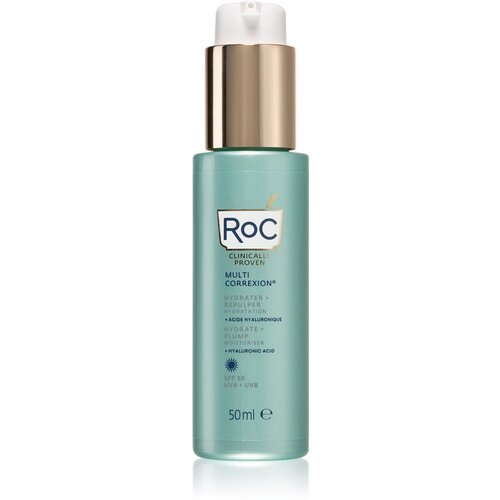 Roc Multi Correxion Hydrate &amp;amp; Plump intenzivni hidratantni serum za učvr&amp;scaron;ćivanje kože lica SPF 30 50 ml Slike