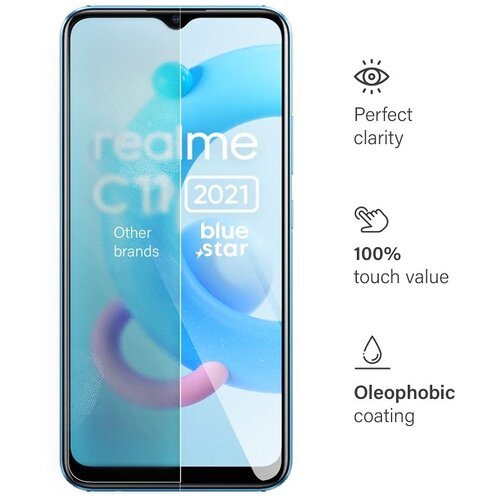 Kaljeno staklo Blue Star - Realme C11 Slike
