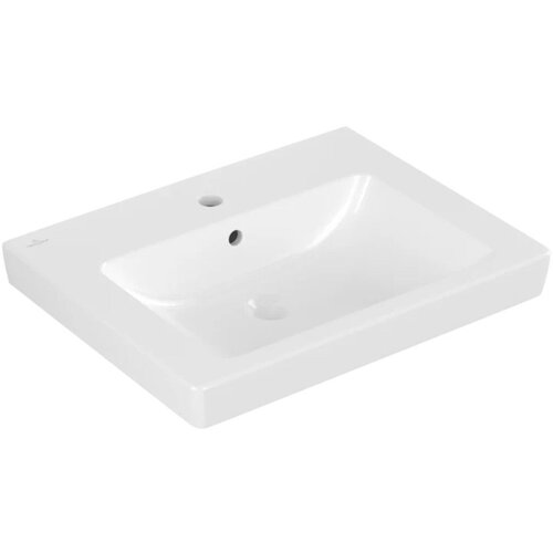 Villeroy Boch 7113F0R1 Subway 2.0 CeramicPlus 60 x 47 cm keramični umivalnik z odprtino za armaturo Cene