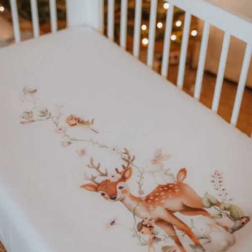 Baby Textil čar&amp;scaron;av sa lasti&amp;scaron;em Bambi, 60x120cm Slike