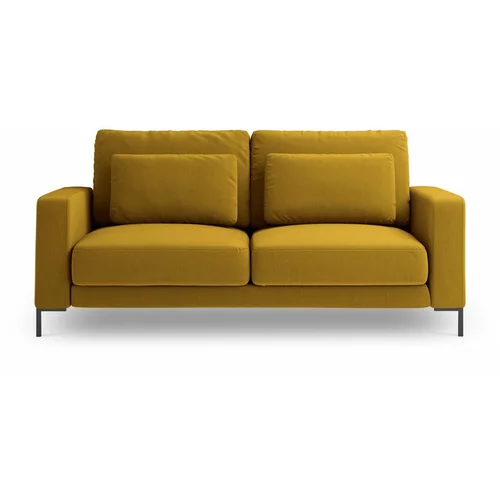 Interieurs 86 senf žuta sofa Seine, 158 cm